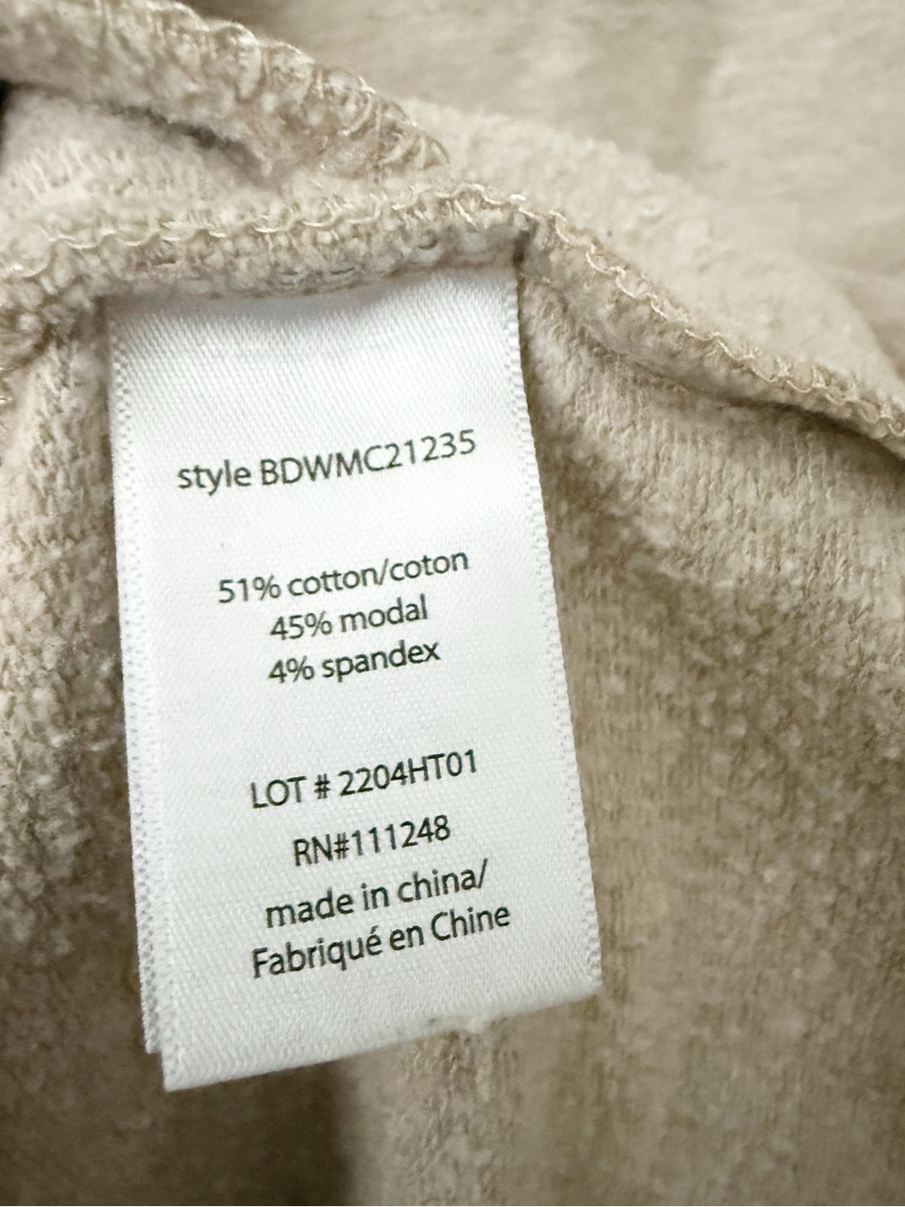Barefoot Dreams Malibu Collection Fleece Luxe Lounge Anorak Hoodie Sweatshirt - Picture 6 of 8